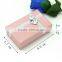 Any Colour Square Paper Jewellery Box With Elegant Foam