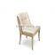 Golden leather chair for restaurants and cafes YA70134