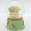 Funny wedding gift snow globe with bear design