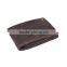 Unique design vintage style men's genuine crazy horse leather wallet with coin pocket