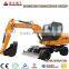 China 8T Small Mini Wheel Excavator XN80-9