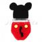 Winter Warm Cheap Newborn Baby Crochet Cute Animal Mickey Hat /Hand Knitted Shorts/Shoes Clothing Sets