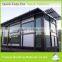 Good Daylighting Elegant Prefabricated Luxury House With Glass Walls