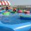 2015 the hot sell large folding adult inflatable adult swimming pool made in china