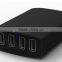 5V 2A black and white with stand cord android tablet 4 port usb adapter