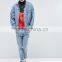 Top quality colorful printed men quick dry 100 polyester custom jacket