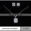 New arrival fashion costume jewelry set new designs zircon  jewelry