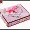 Recylable Gift Box Wholesale Customized Cardboard Gift Box With Ribbon