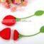 Eco-friendly Food Grade Safe strawberry shape Silicone Tea Bag Silicone Tea Infuser