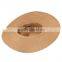 ladies hotsale plain beach sun wide brim floppy paper straw hats
