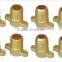 Customize CNC brass parts precision brass machining parts via drawings and brass parts
