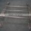 Large ribbon wire over the door towel rack in echrome finish