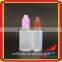 Long thin tip bottle for e Cigarette Child Proof Cap bottle with plastic dropper bottles 30ml 60ml