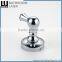 Sleek Multi-Purpose Zinc Alloy Chrome Finishing Bathroom Sanitary Items Wall Mounted Double Robe Hook