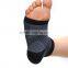 Plantar Fasciitis Socks Premium Ankle Support Unisex Black sock