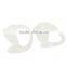 White 1 Pairs Middle Silicone Soft Ear Bud for Covert Acoustic Tube Earpiece of Walkie Talkie
