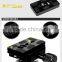 New updated HPUSN professional photography carbon fiber video tripod with travel 8cm steel nails buy 1 get 3