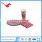 005 Valentine's Day & Wedding Disposable Creative Paper Party Set