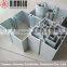 aluminium eight-edge prisms exhibition/advertising equipment manufactory