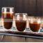 250ml /350ML/450ML Hand-made Double Wall Glass Coffee Mug Tea Cups Thermal Espresso glasses, borosilicate glass cup.
