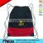 Large cotton backpack drawstring bag(DRA15-011)