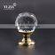 Hot Sale Low Price Home Drawer Rhombohedral Crystal Knob