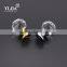 1 inch best-selling brass base clear glass cabinet drawer handles