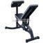 Soozier Incline / Flat Exercise Weight Bench Bodybuilding Gym w/ Preacher Curl Station