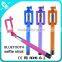 new colorful bluetooth selfie stick monopod selfie-stick with bluetooth shutter for samsung note 3