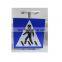 High quality pedestrian traffic sign led flashing solar powered road safety sign board