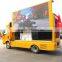 China HOWO advertising mobile led screen truck , display screen with P6, P8, P10 screen for sale