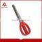 Rubber handle 4 blade high quality kitchen scissor