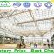 Large Size and Glass Cover Material Low Cost Greenhouse