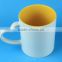 10oz sublimation ceramic mug with handle and spoon