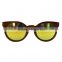 New fashion rosewood wooden sunglasses, men women rose wood mirror sunglasses retro