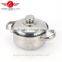 europe style new design 2pcs pot stainless steel cookware pot sets