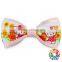 Large Bow /Cartoon Kids Grosgrain Boutique Ribbon Hair Bow / Lovely Cat Printing