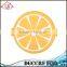 NBRSC Lemon Shaped 2 Layers Round Microwave Bento Lunch Box Kids Picnic Food Plastic Container