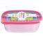 100% BPA- FREE round 3pcs food storage box sets