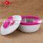 0.8L+1.5L household plastic food warmer set / food container /heat preservation