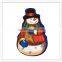 FDA custom size wholesale Christmas design, holiday tableware unbreakable melamine christmas snowman bowl