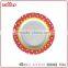 2015 Polka dot design cheap dining hot sale melamine plate