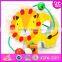 2016 newest baby wooden animal toy,most popular small wooden animal toy W11B092