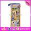 2016 New Design 23 Pieces Kids Educational Toy Wooden Magnetic Puzzle Map W14J005