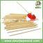 30cm Long Hot Sale Disposable Round Bamboo Skewers For BBQ Or Food