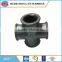 Best Selling Malleable Iron 4 Way Pipe Fitting Cross