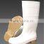yellow steel toe steel midsole pvc safety boots