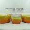 new wholesale yellow oval ceramic flower pot