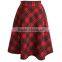 Fashion 2015 Autumn Winter Casual High Waist Midi Women Girl Knee-Length Skirt