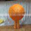 hand make big foam body orange costumes
